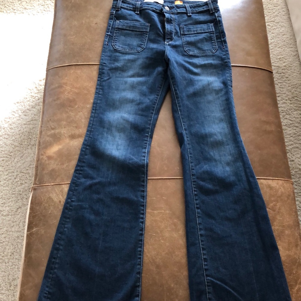 Pilcro and the letterpress Superscript jeans